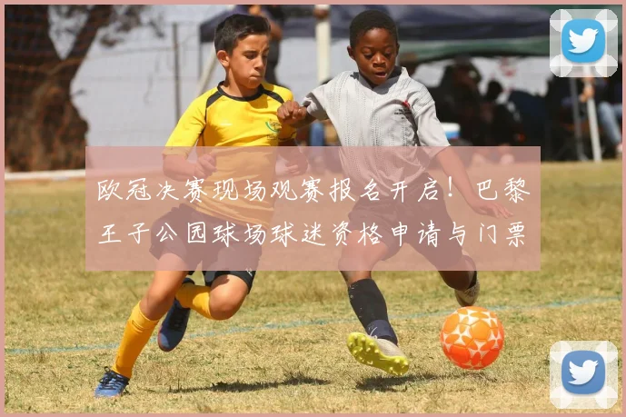 欧冠决赛现场观赛报名开启！巴黎王子公园球场球迷资格申请与门票预订全攻略